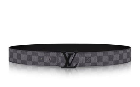 lv riem zwart heren|Louis Vuitton LV Initiales 40mm Riem Zwart.